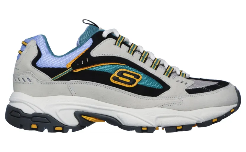 Skechers Stamina – Cutback – Wit / Multi (51286 WMLT)