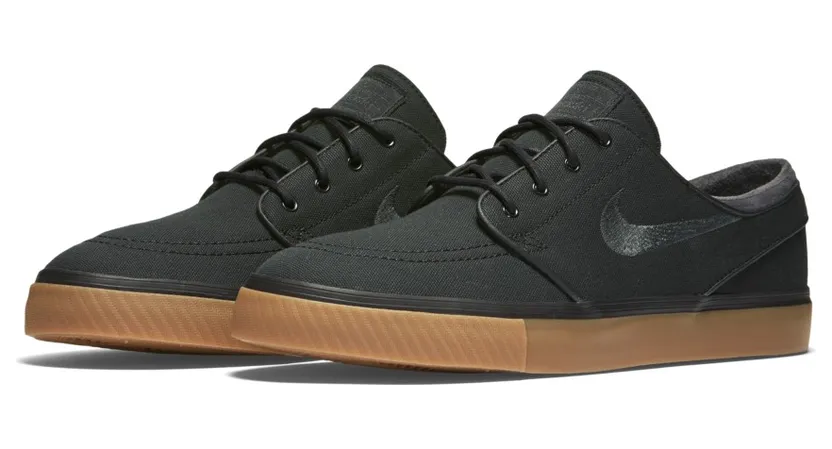 Nike SB Stefan Janoski Black Canvas Gum