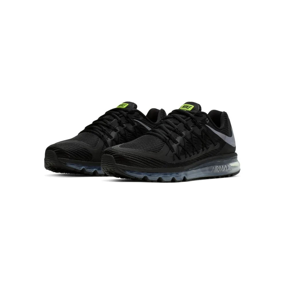 Nike Air Max 2015 Black Wolf Grey (2020) Black/Volt-Wolf Grey (CN0135-001)