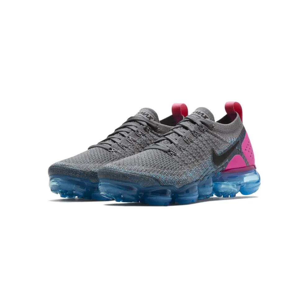 Nike Air VaporMax 2 Gunsmoke Blue Orbit (W) Gunsmoke/Black-Blue Orbit-Pink Blast-Blue Fury-Glacier Blue (942843-004)