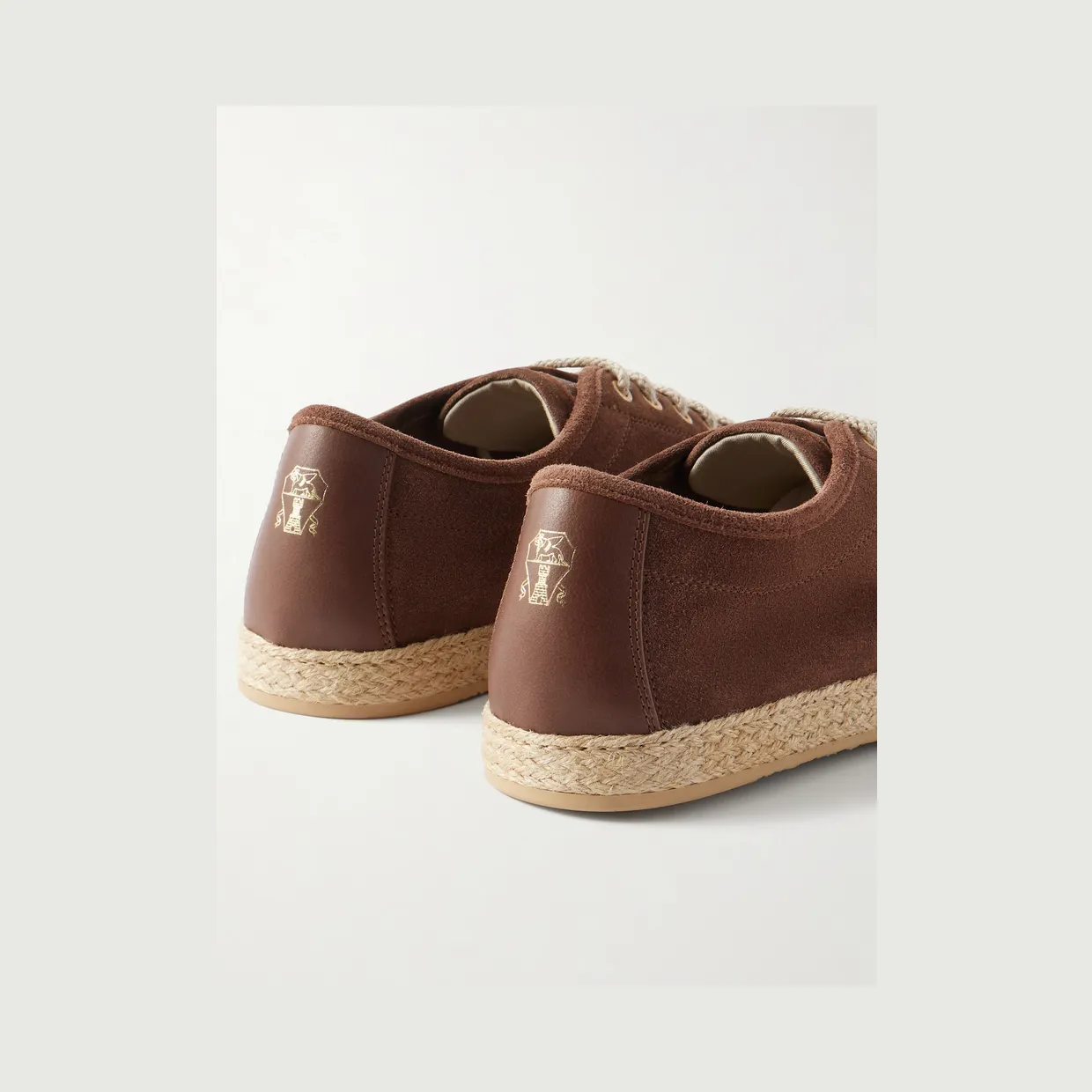 Brunello Cucinelli Suede Sneakers Brown (MZULNGI650) (5)