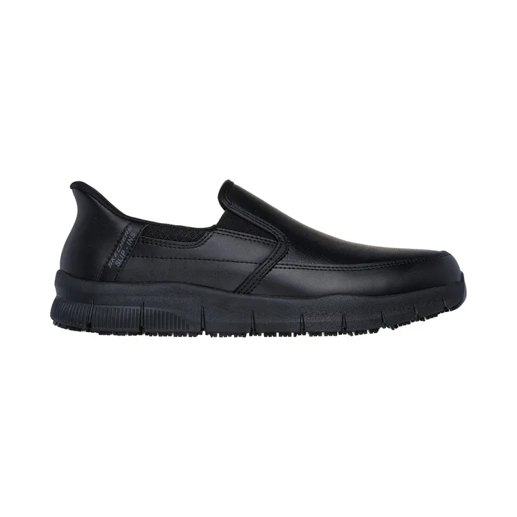 Skechers Slip-Ins Work Nampa – Broxtin “Black” (200304ECBLK)