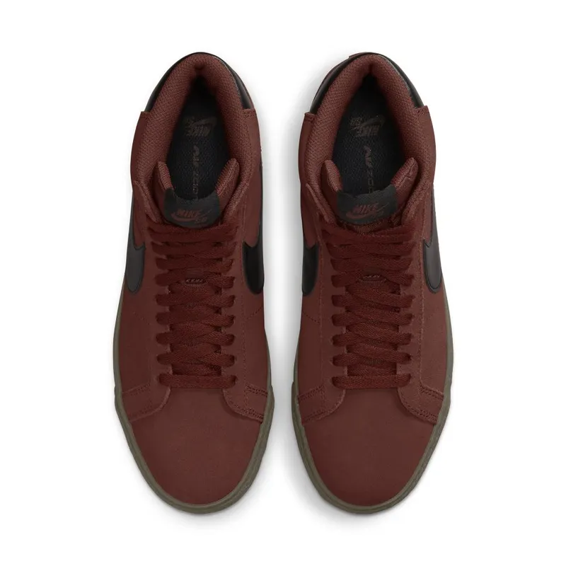 Nike SB Zoom Blazer Mid Skate Brown (864349-204)