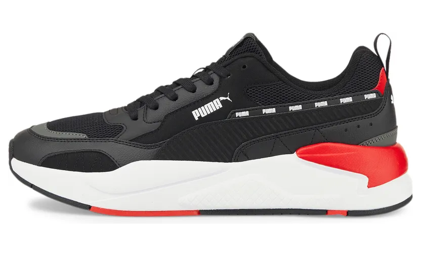 Puma X-Ray2 Square Signature Wit/Zwart/Rood (383825-02)