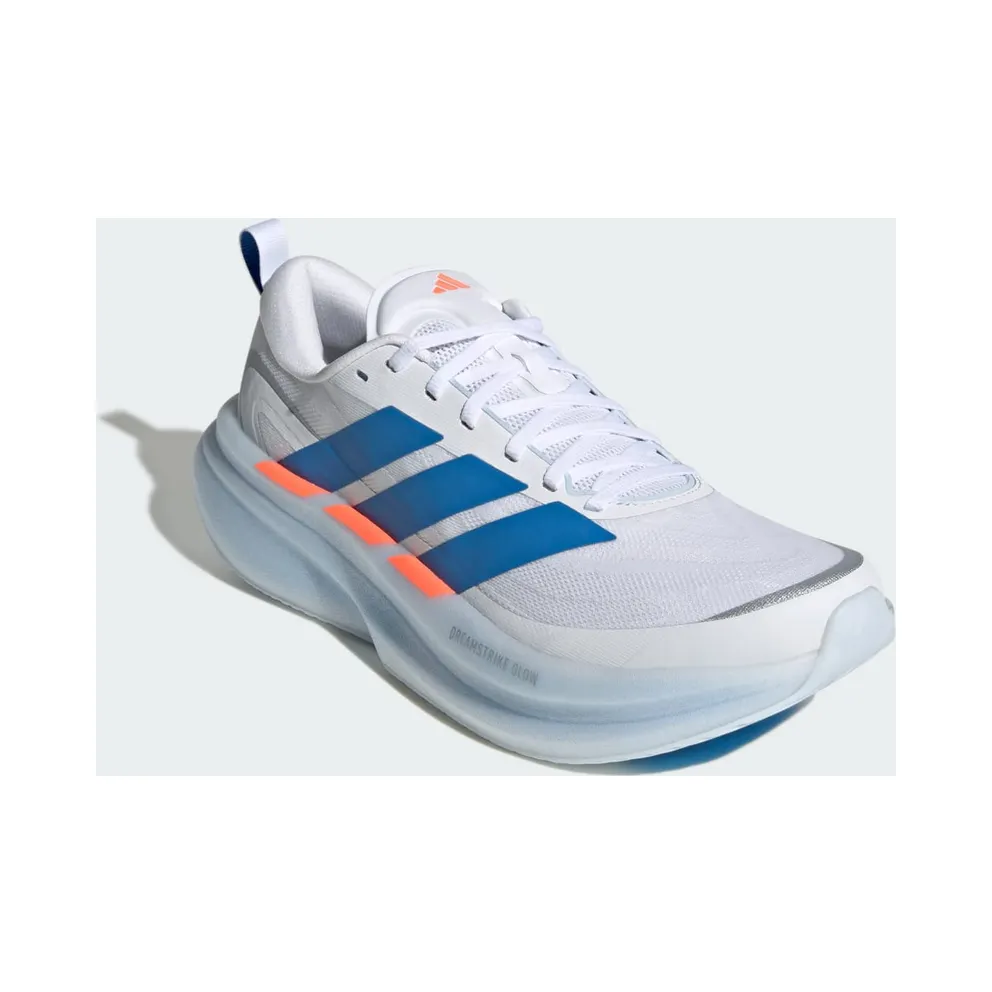 Adidas SUPERNOVA GLIDE Running Shoes Cloud White / Ray Blue / Lucid Orange (KJ1869)