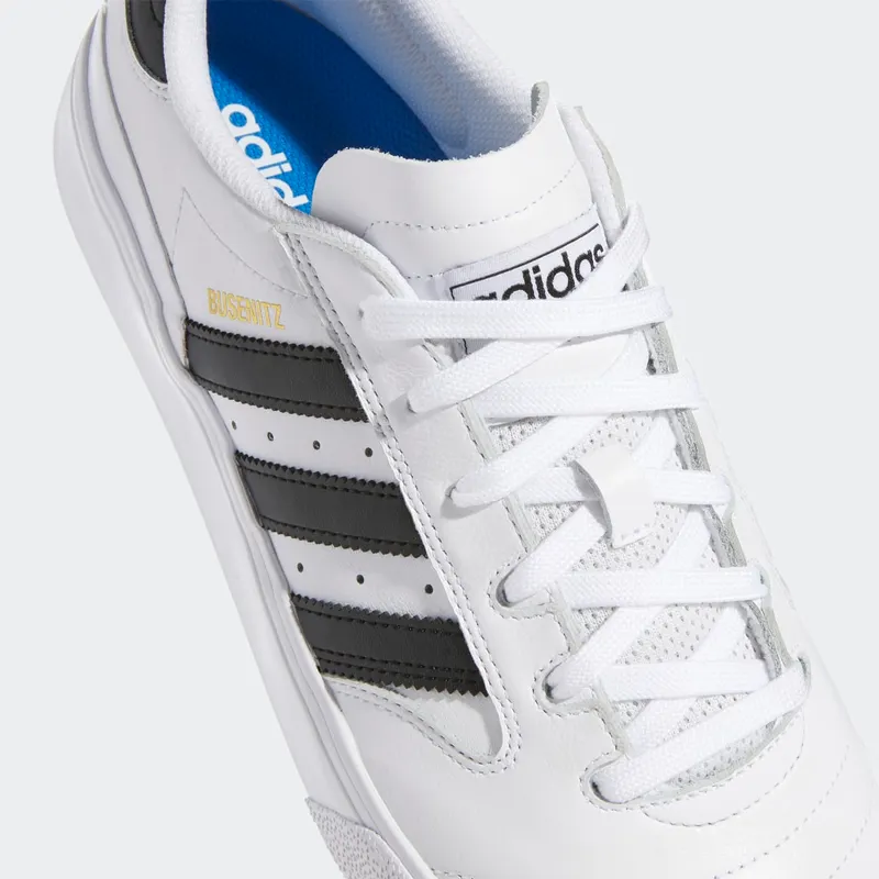 adidas Busenitz Vulc II Cloud White / Core Black / Gold Metallic (H04887)