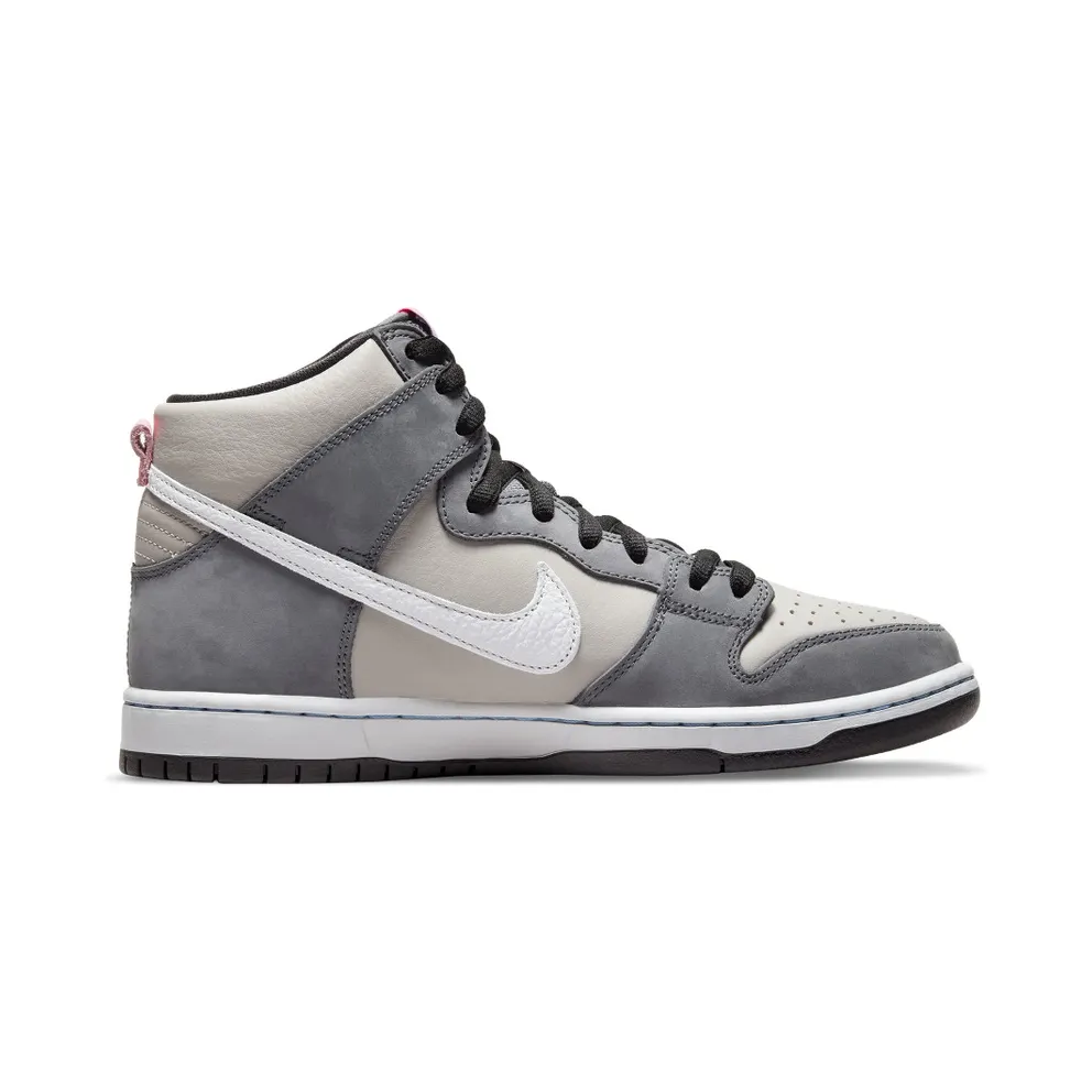 Nike SB Dunk High Medium Grey Pink (DJ9800-001)