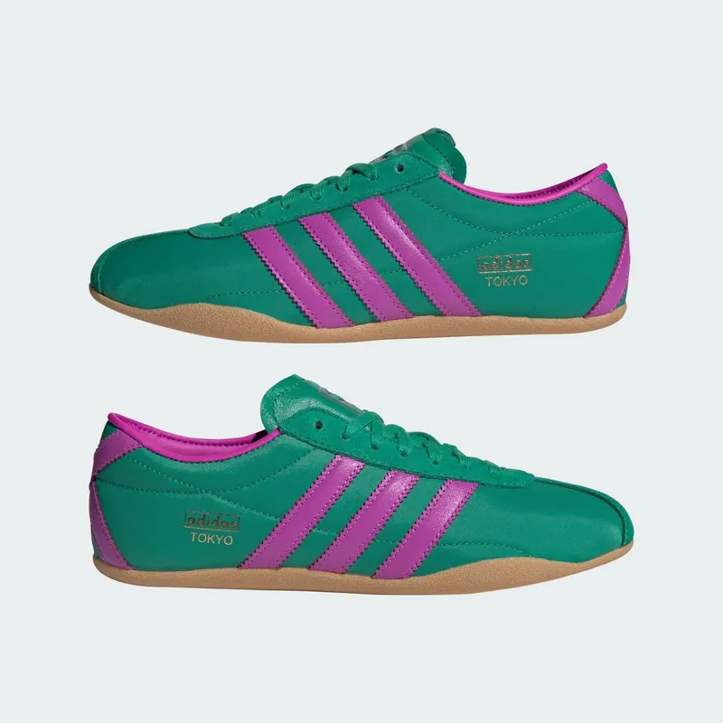 Adidas Tokyo Court Green / Purple Burst / Gum (JQ0583)