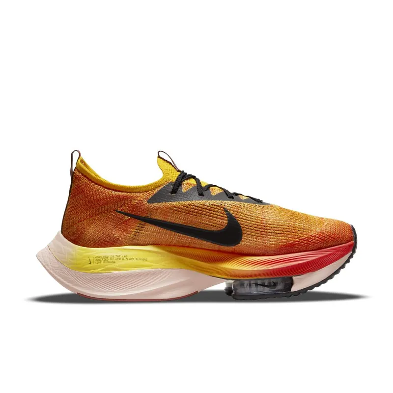 Nike Air Zoom Alphafly NEXT% Flyknit Ekiden Road Racing Yellow (DO2407-728)