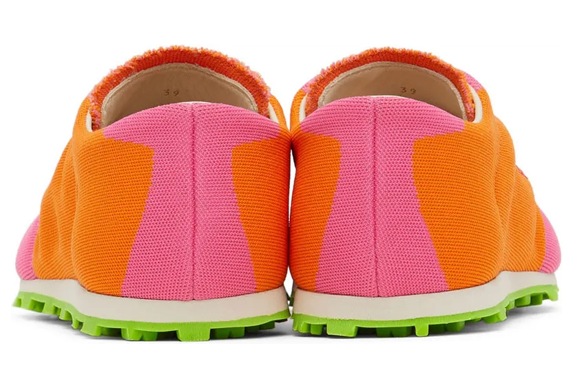 Marni Pink & Orange Pebble Sneakers (SNZU010501 P4547) (4)