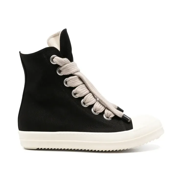 Rick Owens Drkshdw Jumbolace high-top lace-up “Black” (DU02F6818DOW2)