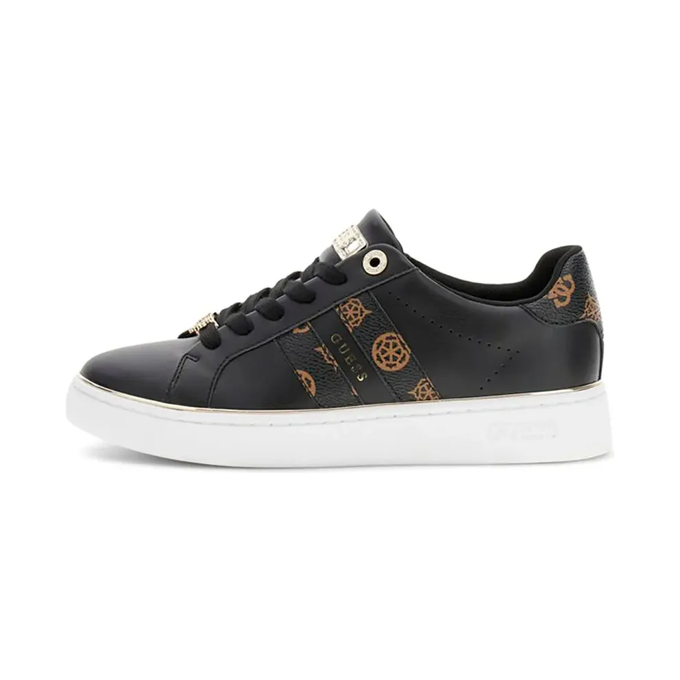 Guess sneaker Lichtbruin / Black (FLTBRLELE12-BLKBR)