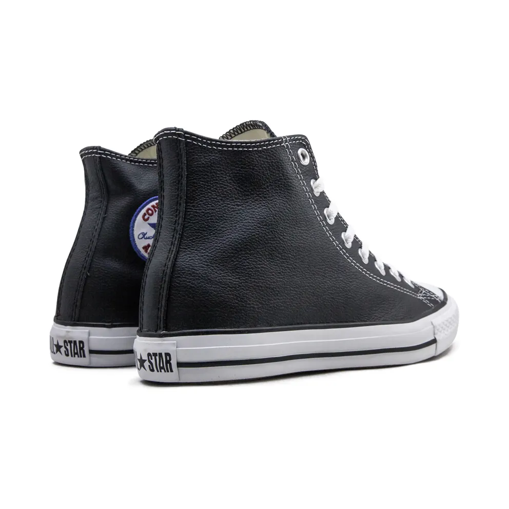 Converse Chuck Taylor All Star Hi “Black Leather” (1S581)