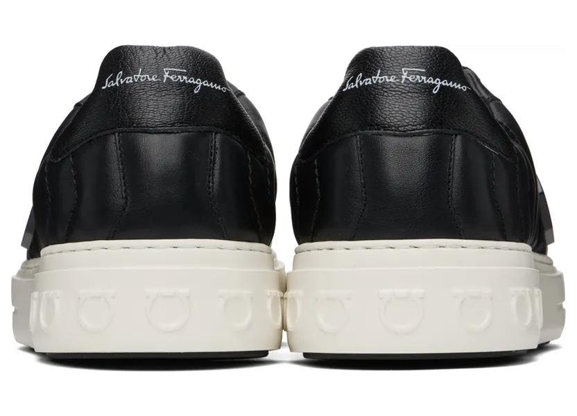 Salvatore Ferragamo Black Laky Sneakers (753821 020776004) (2)