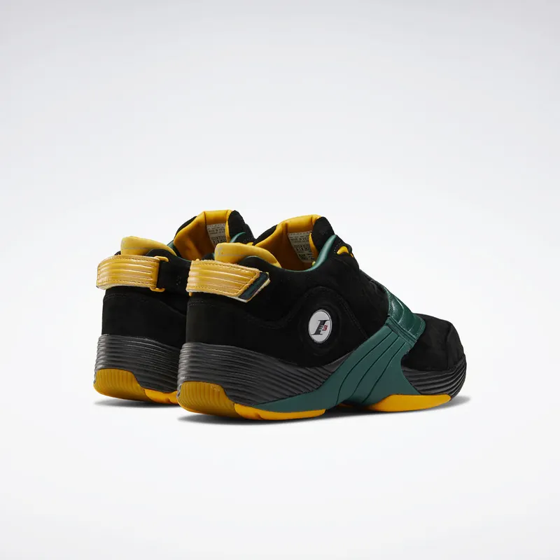 Reebok Answer 5 Bethel Black/Dark Green-Fierce Gold (Other Brands Other)