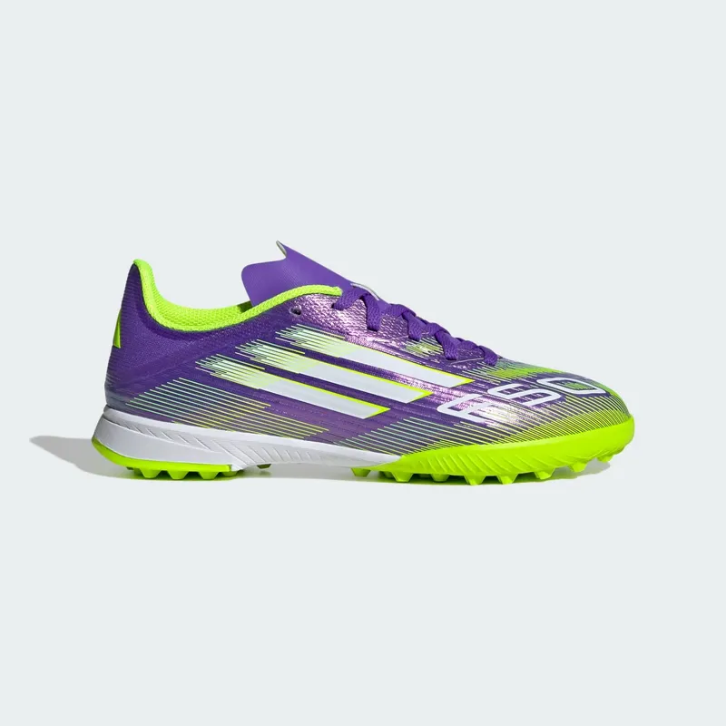 adidas F50 League TF Purple Rush Cloud White Lucid Lemon (JI0000)