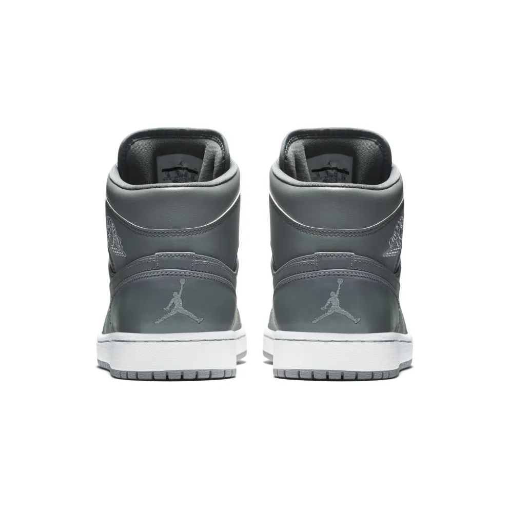 Jordan 1 Retro Mid Cool Grey (2015) Cool Grey/Cool Grey-White-Wolf Grey (554724-031)