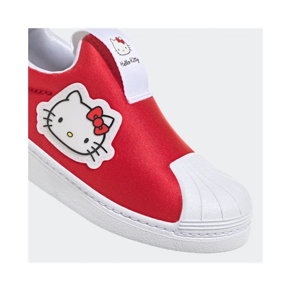 Adidas HELLO KITTY SUPERSTAR 360 SHOES Vivid Red / Cloud White / Core Black (GY9211)