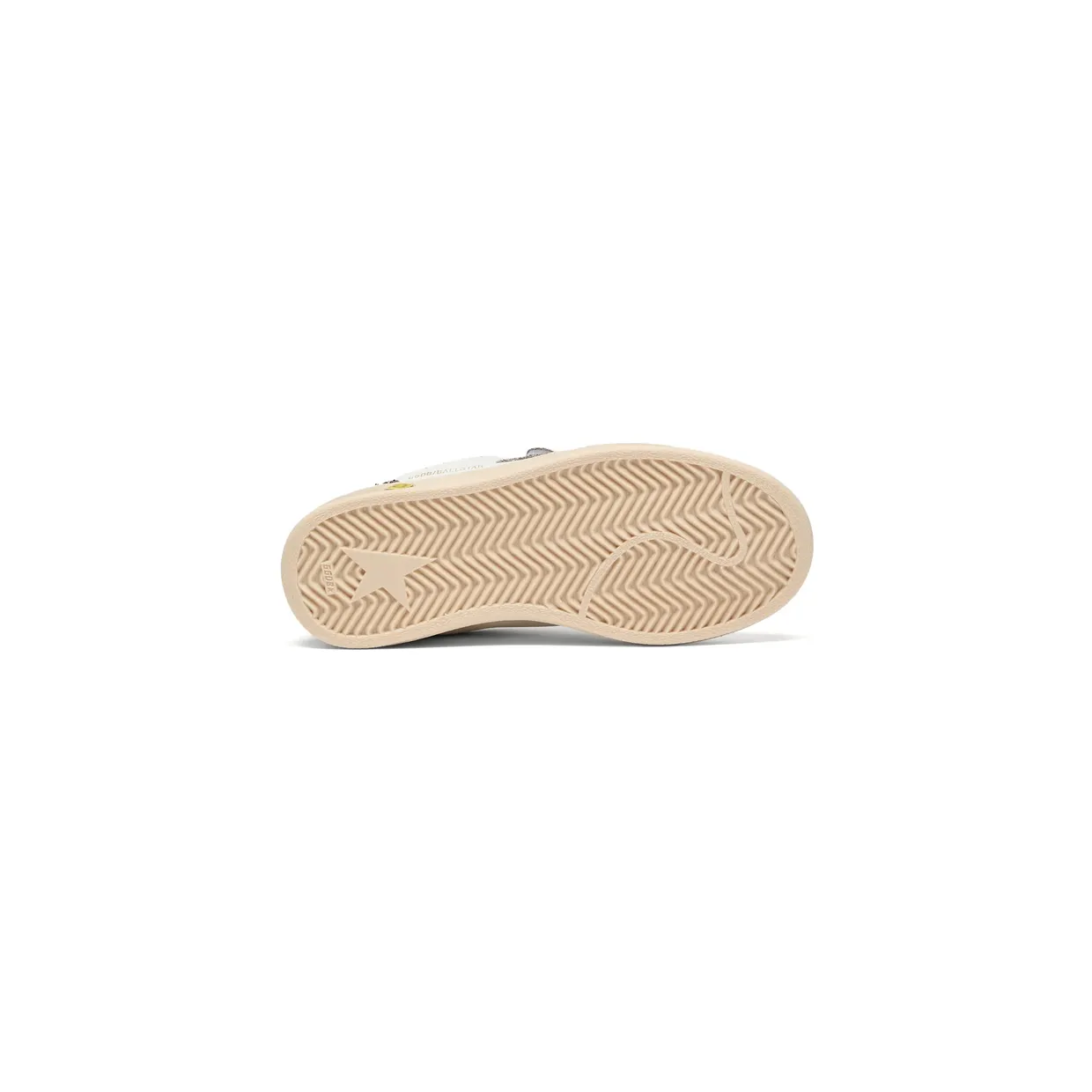 Golden Goose Ball Star Strap Leather Upper Toe and Strap Glitter Star Heel and Spur “White” (GJF00501 F008649 12509) (2)