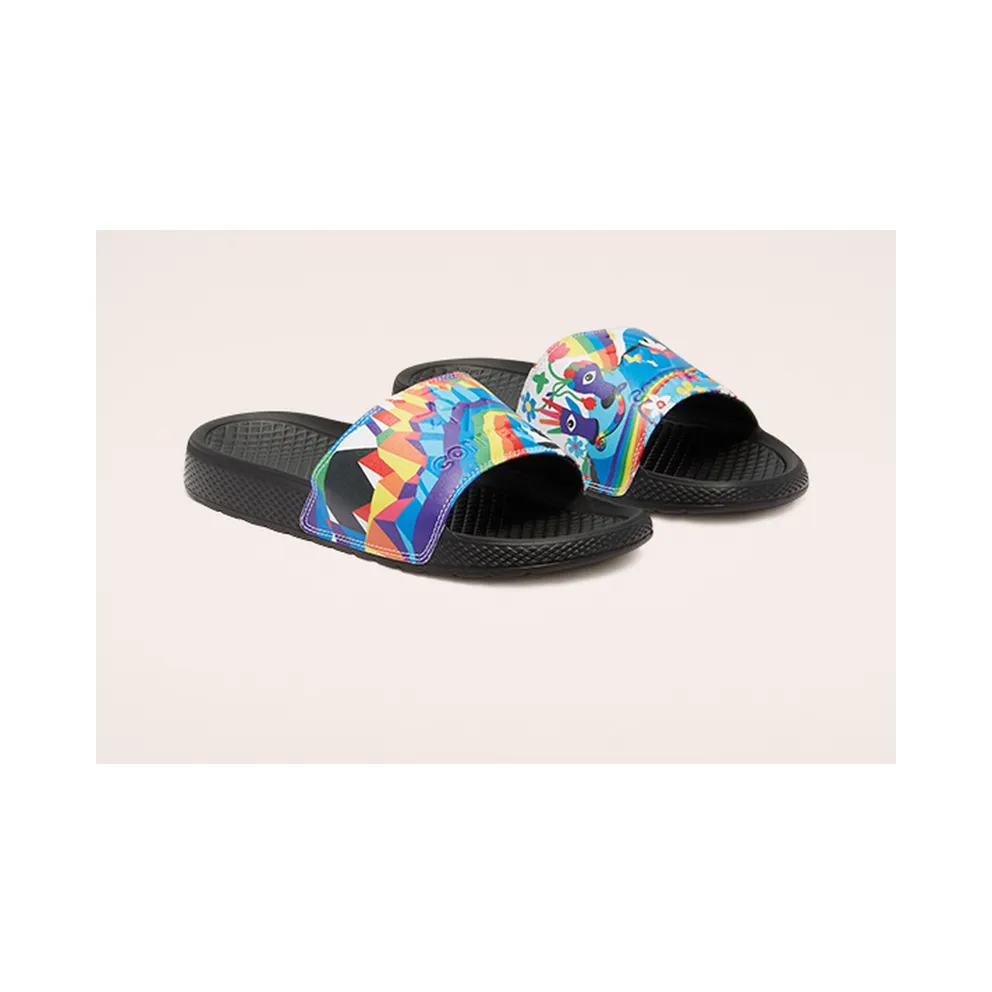 Converse Pride All Star Slide Italy Blue/black/black (170825C)