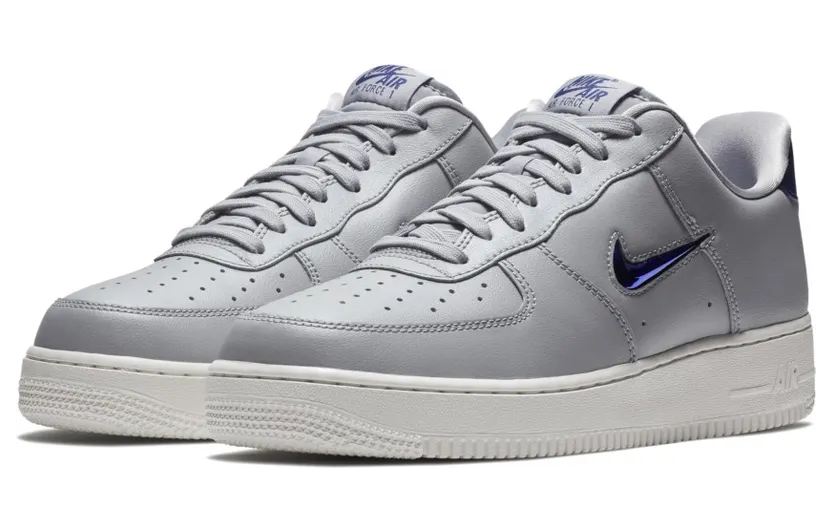 Nike Air Force 1 Low Jewel Wolf Grey Royal Blue