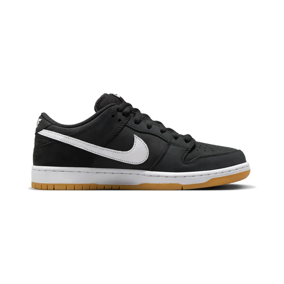 Nike SB Dunk Low Pro Black/Black/Gum Light Brown/White (CD2563-006)