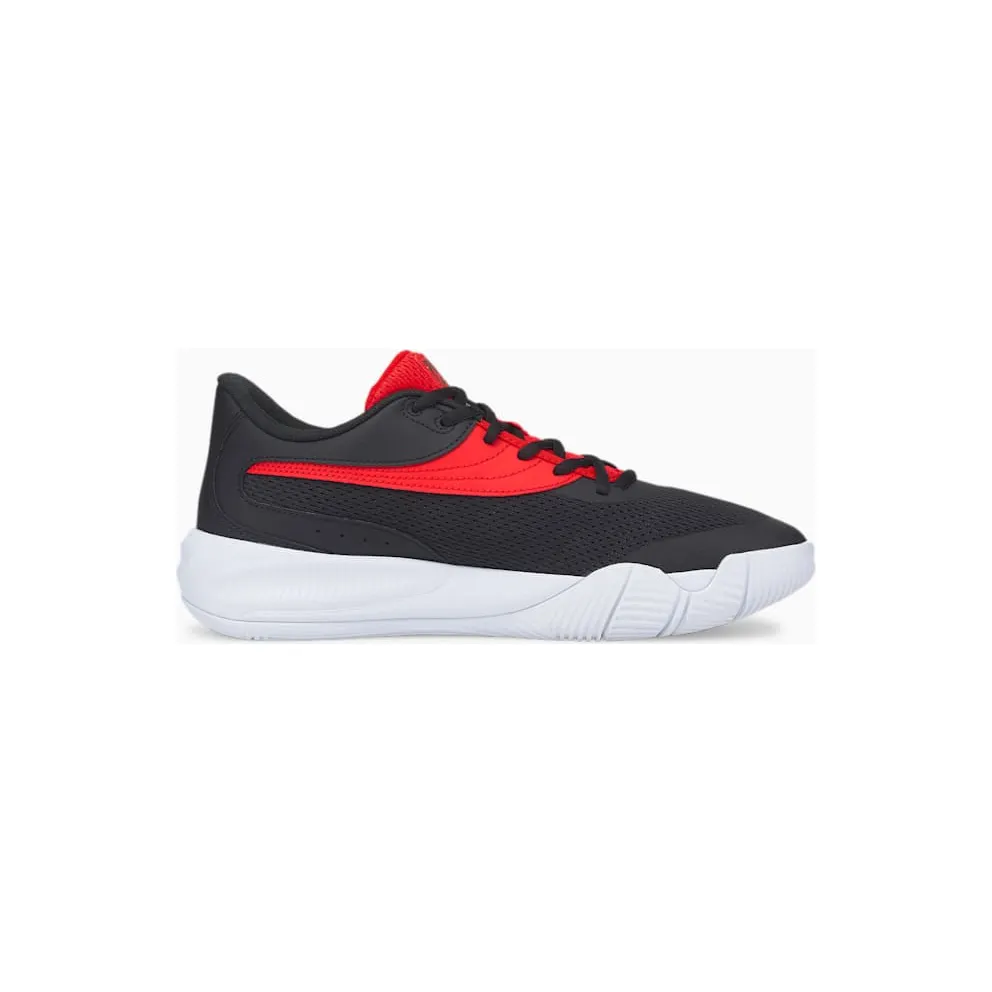 Puma Triple Basketballschuhe Schwarz/Rot (376640-01)