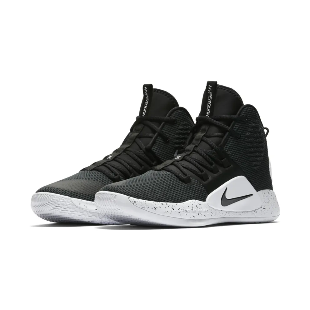 Nike Hyperdunk X Black White Black/White-Rage Green-Black (AO7893-001)