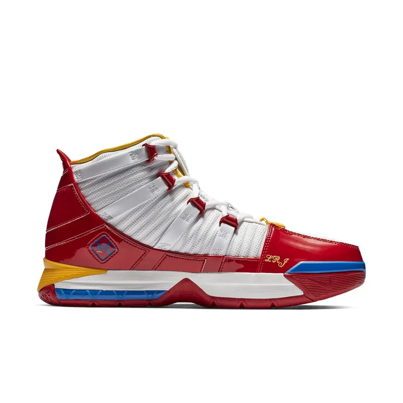 Nike LeBron 3 Superman Red (2019) White/Varsity Red-Varsity Royal (AO2434-100)