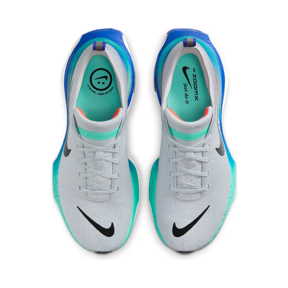 Nike ZoomX Invincible Run 3 “Pure Platinum Bright Mango Cool Mint” (HF4904-043)