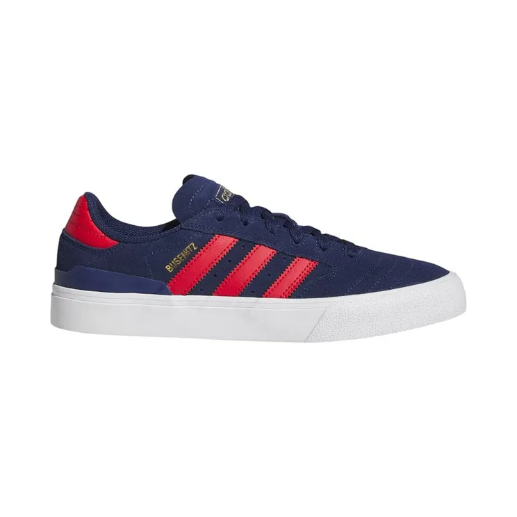 adidas Busenitz Vulc II Dark Blue Better Scarlet Gold Metallic (JH8130)