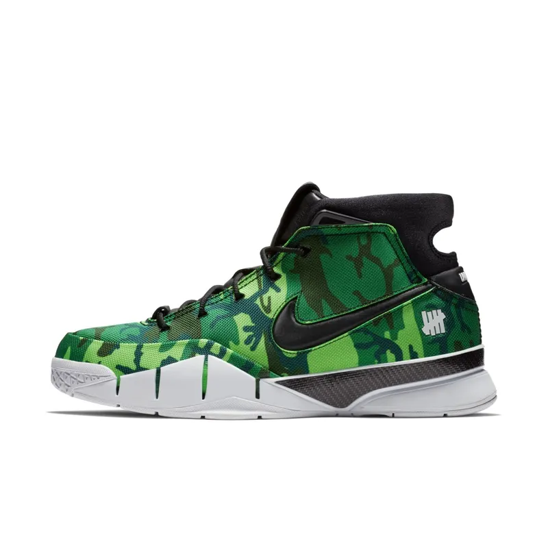 Nike Kobe 1 Protro Undefeated Green Camo (Silver Lake) Multi-Color/Black-Rage Green (BV1207-903)