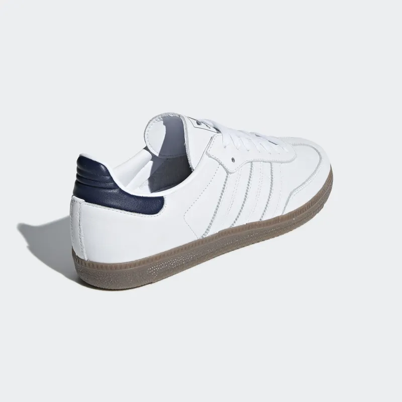 adidas Samba OG White Navy Gum Cloud White/Collegiate Navy/Gum (D96782)