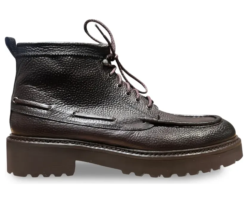 Calce Schnürstiefel mit Profilsohle “Brown” (X1714MARRN)
