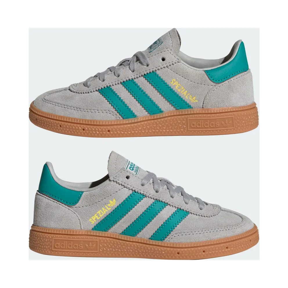 Adidas Handball Spezial Kids Grey Two / Pure Teal / Gum (JP8002)