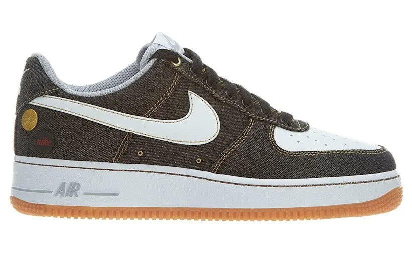 Nike Air Force 1 ’07 Low Black Denim (630930-001)