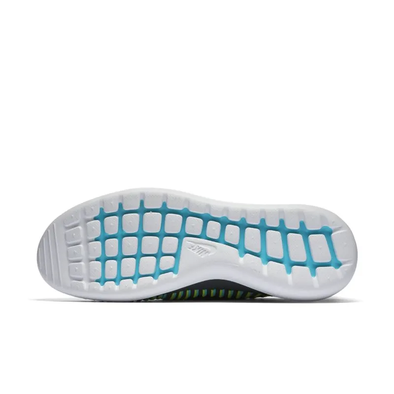 Nike Roshe Two Flyknit Gamma Blue Dark Grey/Gamma Blue-Volt-Black (844833-004)