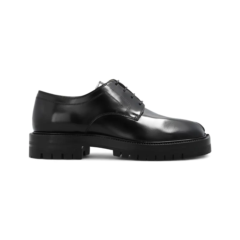 Maison Margiela Leather Tabi Lace-Ups Black (S58WQ0134 P3827 H8396)