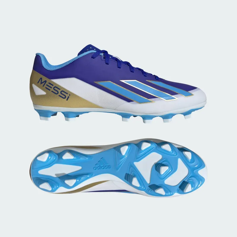 Adidas Messi Club FG “X Crazyfast – Blue/White/Light Blue” (ID0724)