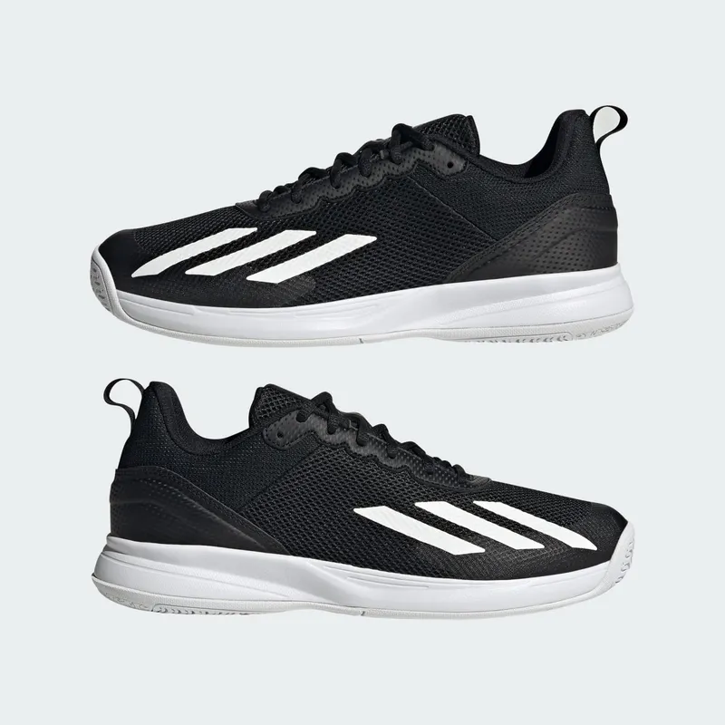 adidas Courtflash Speed Core Black Cloud White Matte Silver (IG9537)
