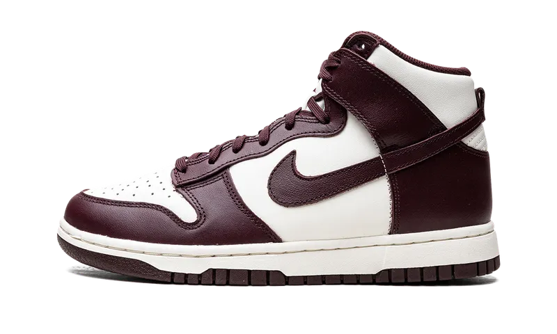 Nike DUNK HIGH “Burgundy Crush” (DD1869-601)