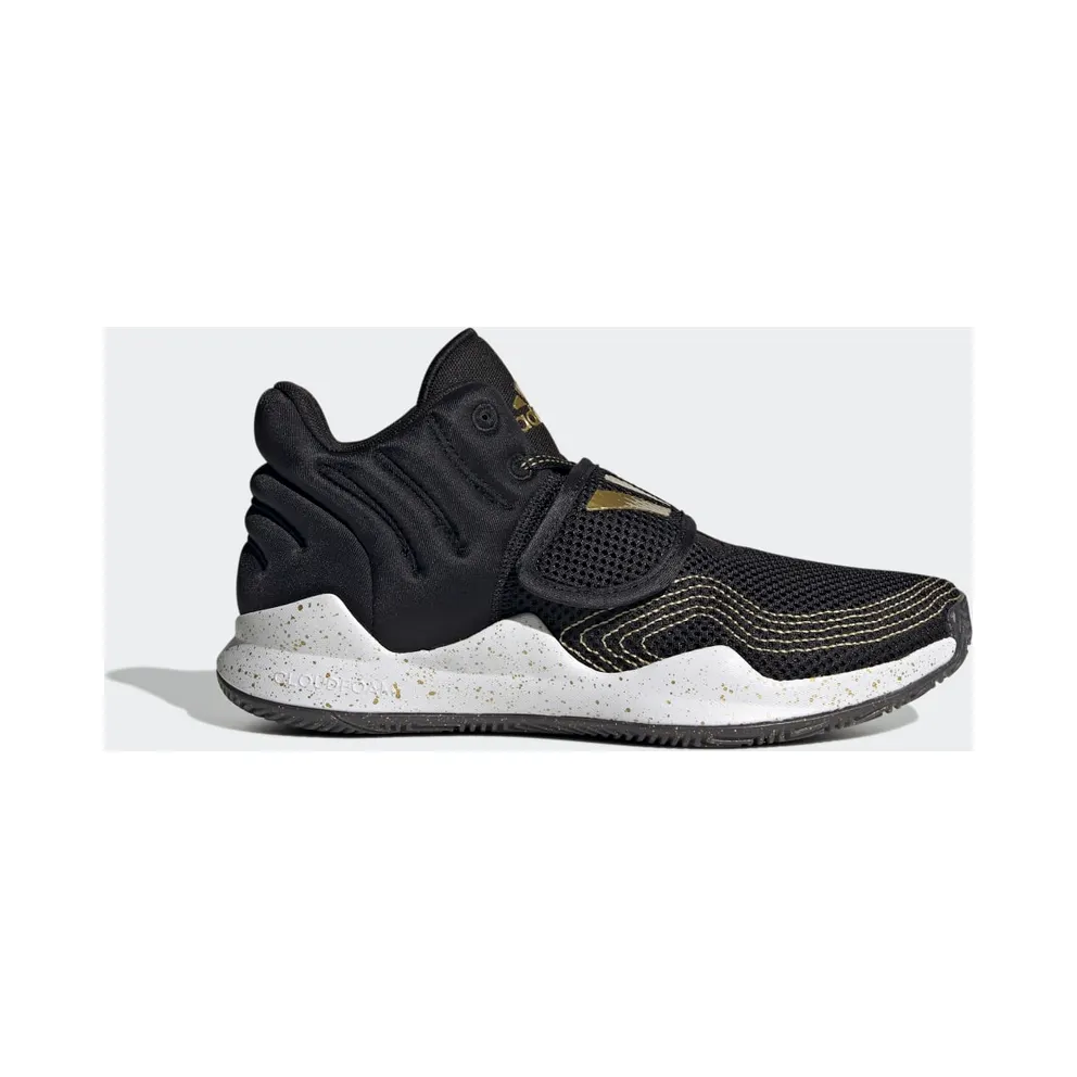 adidas Deep Threat Primeblue Basketballschuh Core Black / Gold Metallic / Cloud White (S29014)