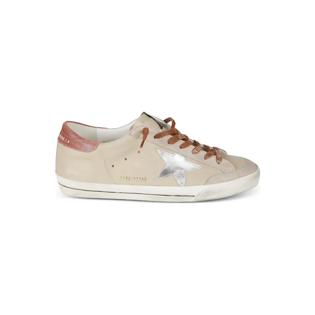 Golden Goose Sneakers met ster-applicatie – Beige (GMF00107F008111)