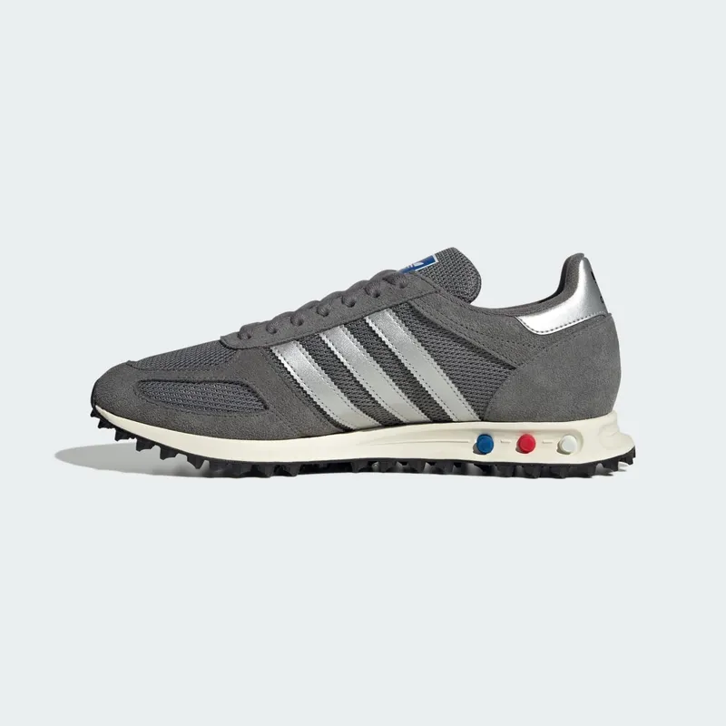 Adidas LA TRAINER OG Shoes Grey Four / Silver Metallic / Off White (KJ4380)