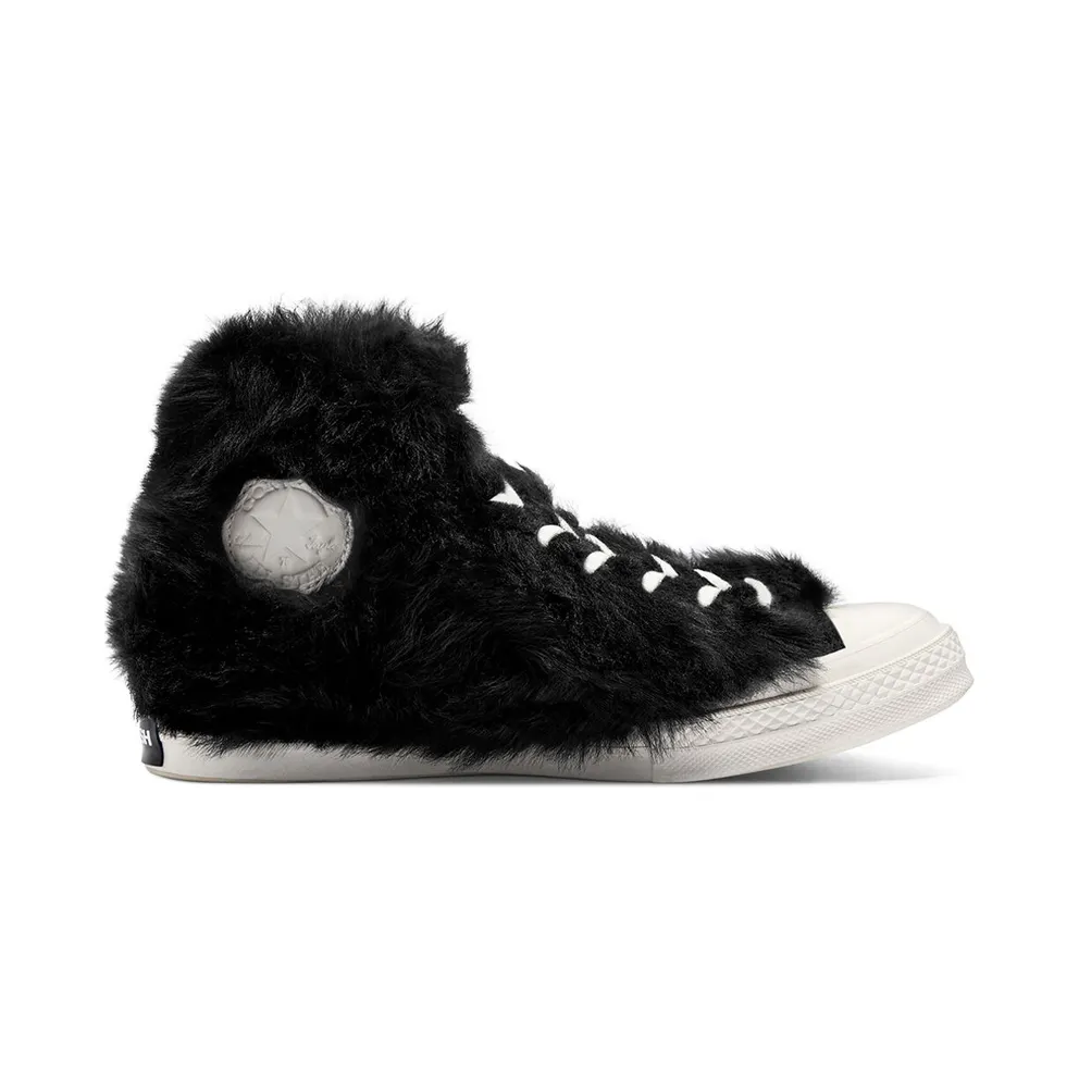 Converse Chuck 70 High Ambush – Fuzzy Black Egret (170586C)