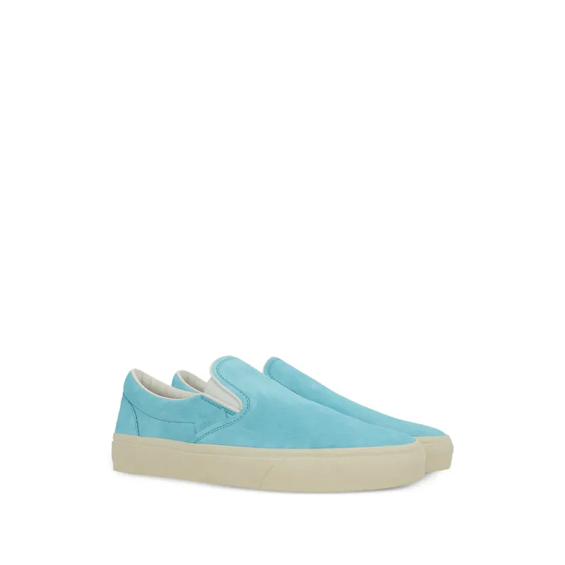 Tom Ford Slip-on Leather “Blue” (LCL123N J1368 UWC)