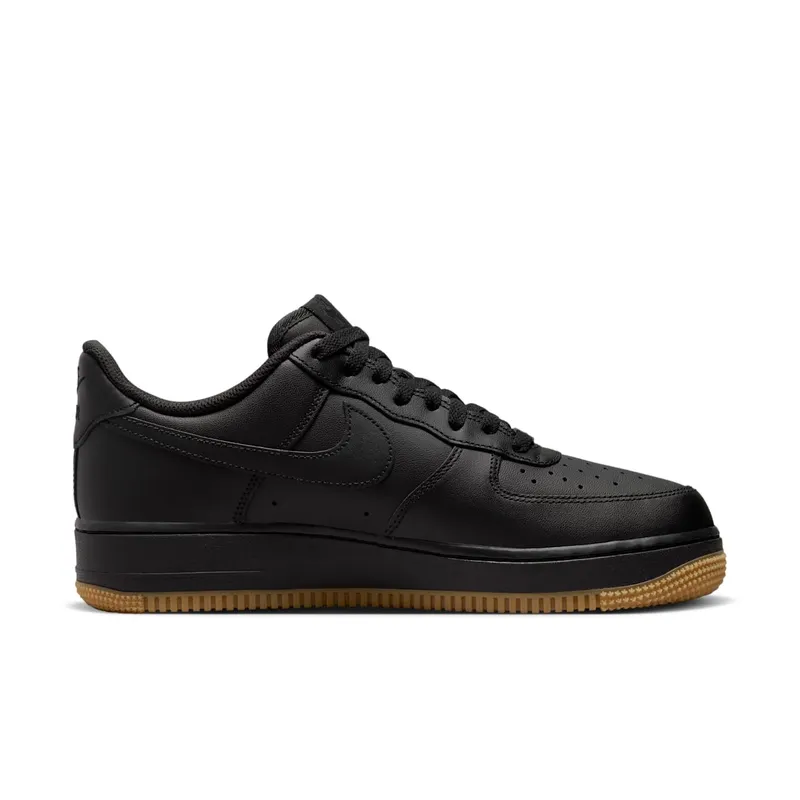 Nike Air Force 1 Low ’07 “Black Gum” (DZ4404-001)