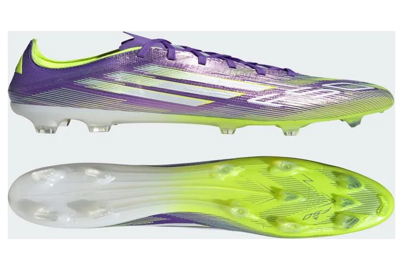 adidas F50 Pro FG Purple Rush Cloud White Lucid Lemon (JH7683)