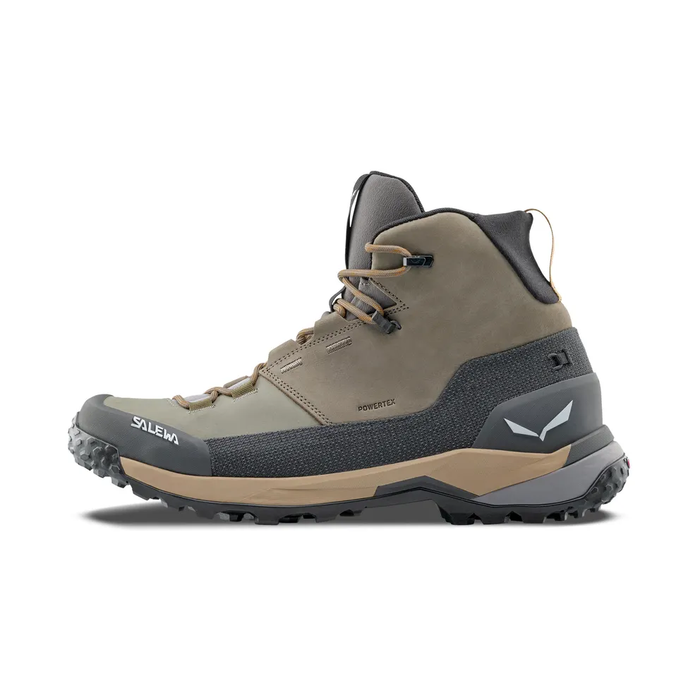 Salewa Puez Leather Mid PTX Men, Brown (61459)