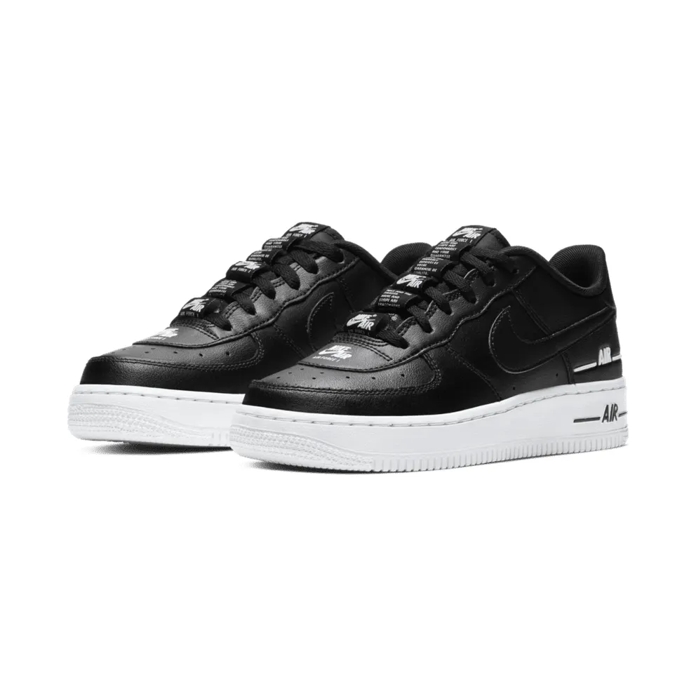 Nike Air Force 1 LV8 3 Black (GS) Black/White/Black (CJ4092-001)